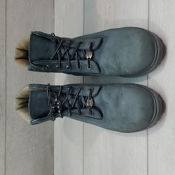 Timberland Womens Premium 6-inch 20377 Outdoor Leather Boots shoes sz 6.5 - Picture 3 of 14